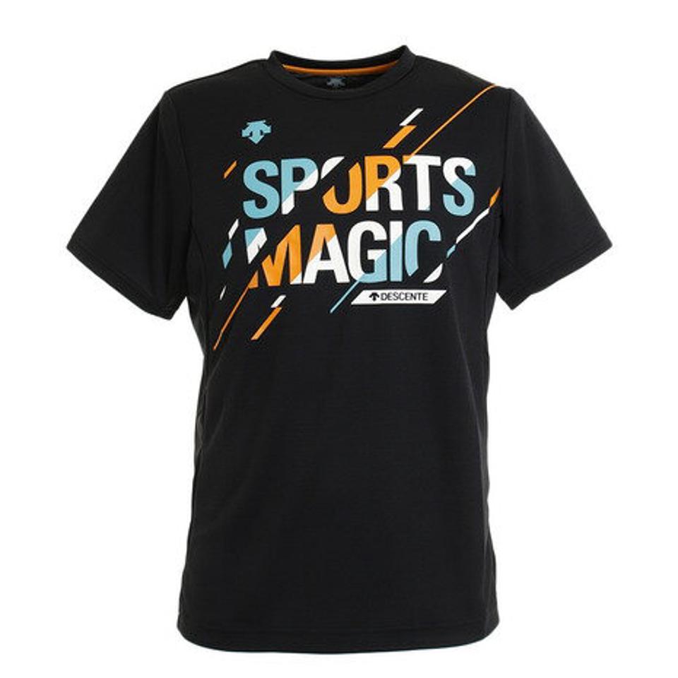 デサント(DESCENTE) 半袖プラクティスシャツ DVUPJA52 BK (メンズ)