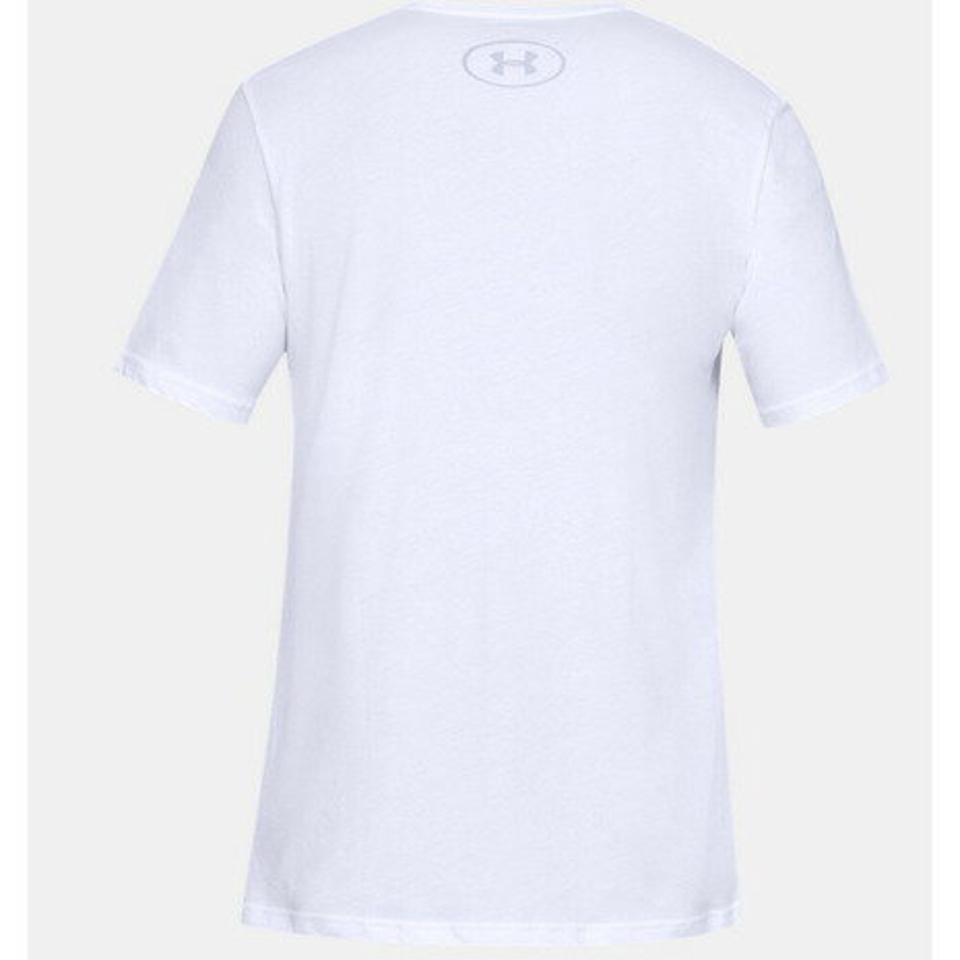 アンダーアーマー(UNDER ARMOUR) ドライ 速乾 Tシャツ メンズ 半袖 スポーツスタイル ロゴ 1358574 WHT/BLK AT カットソー (メンズ)