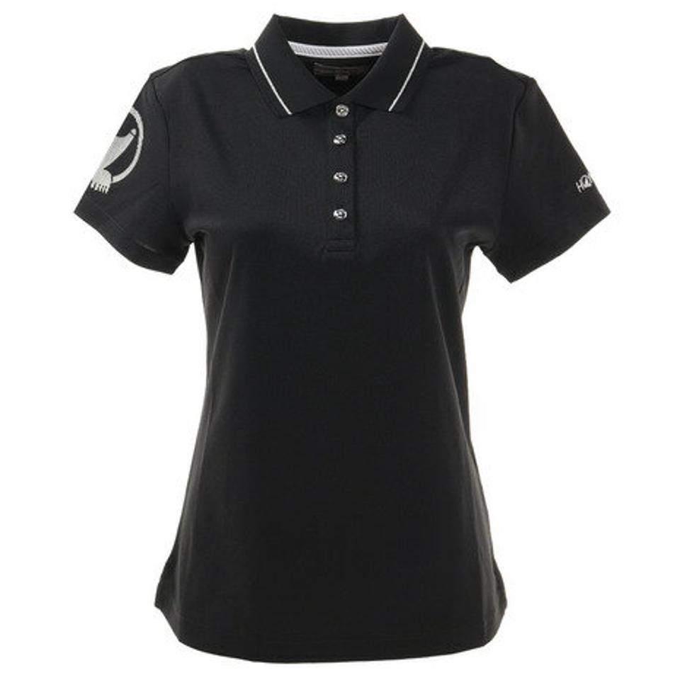 本間ゴルフ(HONMA) ゴルフウェア 半袖ポロシャツ 036734165BK (レディース)
