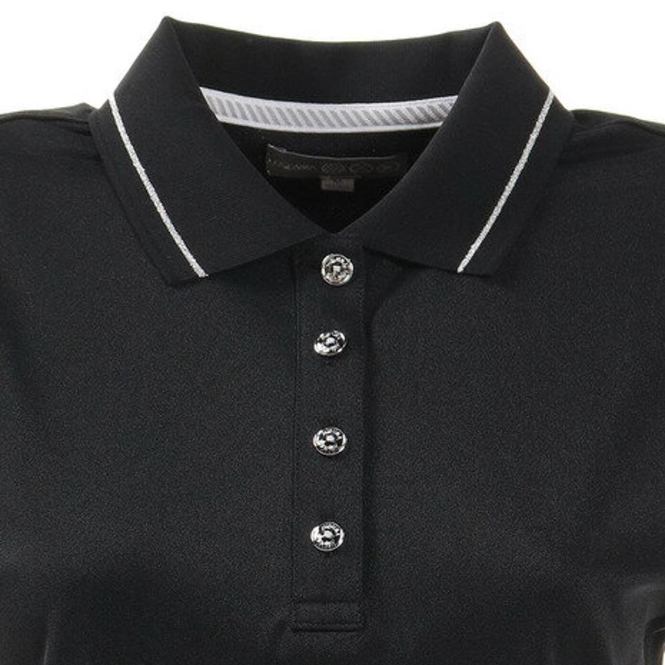 本間ゴルフ(HONMA) ゴルフウェア 半袖ポロシャツ 036734165BK (レディース)