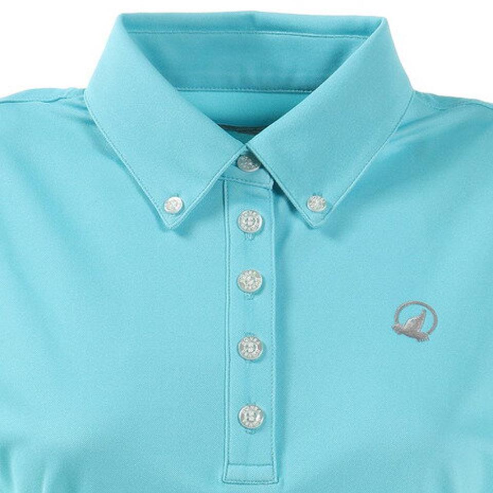 本間ゴルフ(HONMA)(レディース)ゴルフウェア 半袖ポロシャツ 036-734169-GR