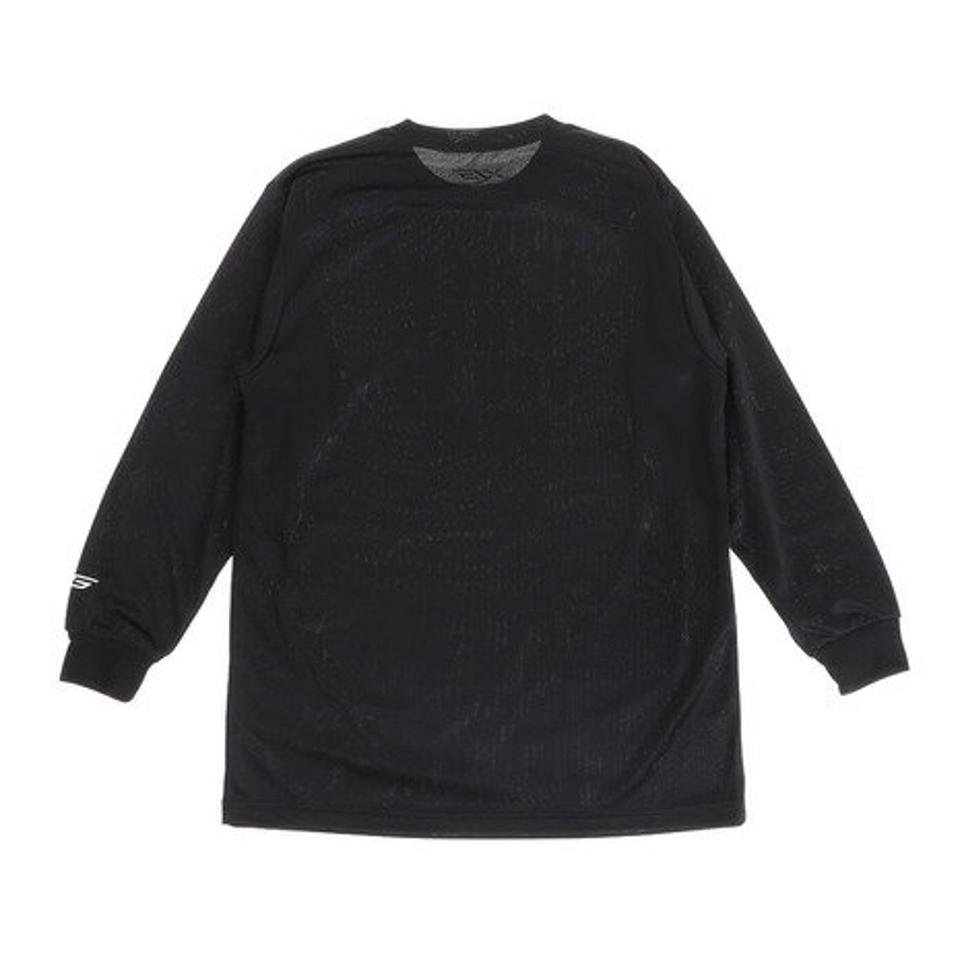 エックスティーエス(XTS) ジュニア ドライ 吸汗速乾 長袖Tシャツ 751G0ES1638 BLK バスケットボールウェア ロンT (キッズ)