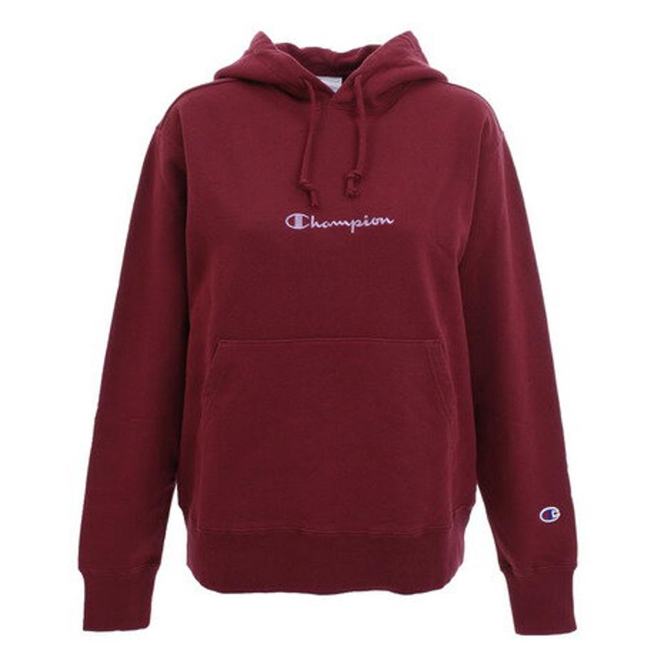 チャンピオン-ヘリテイジ(CHAMPION-HERITAGE) スクリプトロゴ フーデッド パーカー CWSS117 970 (レディース)