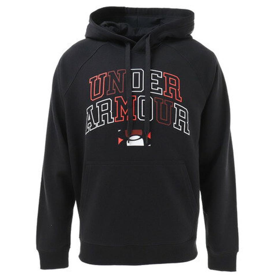 【9/5 24h限定エントリー&対象4店舗買い回りで最大P10倍!】アンダーアーマー(UNDER ARMOUR) パーカー ライバルフリース フーディー 1362343 BLK AT オンライン価格 (メンズ)