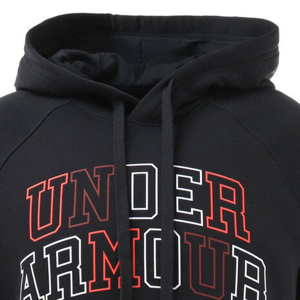 【9/5 24h限定エントリー&対象4店舗買い回りで最大P10倍!】アンダーアーマー(UNDER ARMOUR) パーカー ライバルフリース フーディー 1362343 BLK AT オンライン価格 (メンズ)