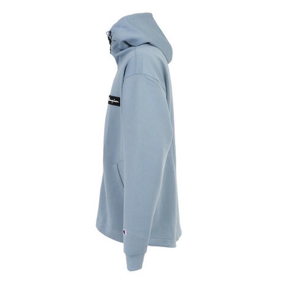 チャンピオン(CHAMPION)(メンズ)テックウィーブ 3LS ジップフーデッドスウェットシャツ C3-WS103 320