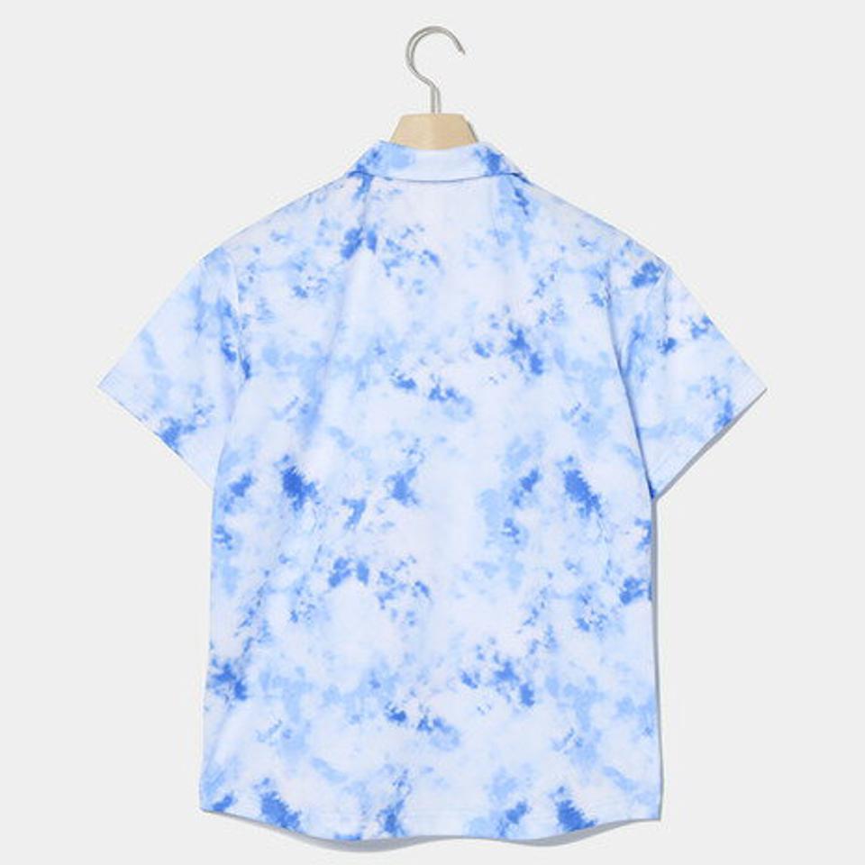 ROSASEN(レディース)ゴルフウェア A-Line タイダイプリント 半袖シャツ 048-26342