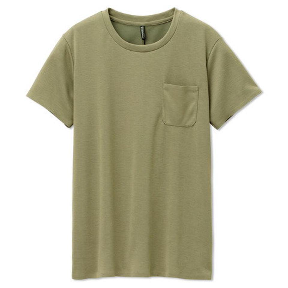 ダンスキン（DANSKIN） ノンウェットショートスリーブポケットTシャツ DC722107 OV （レディース）