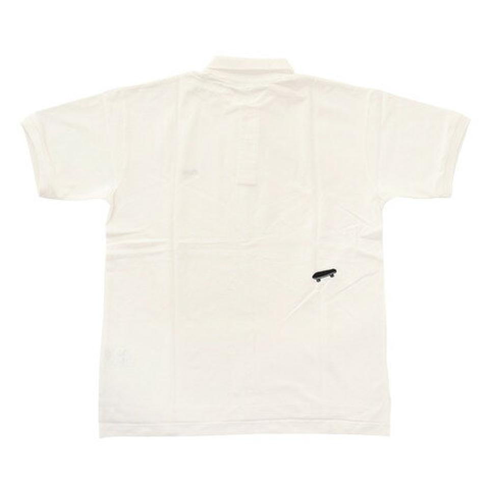 スライド(SLYDE)(メンズ)BIG SILHOUETTE ポロシャツ sl202005133-WH/BK