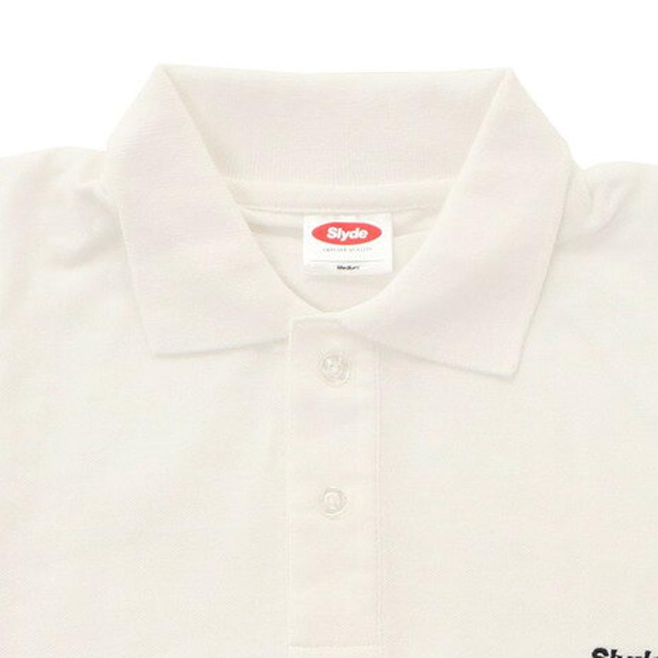 スライド(SLYDE)(メンズ)BIG SILHOUETTE ポロシャツ sl202005133-WH/BK