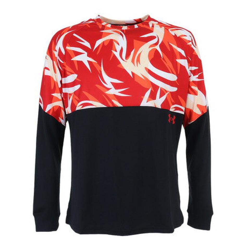 【9/5 24h限定エントリー＆対象4店舗買い回りで最大P10倍！】アンダーアーマー（UNDER ARMOUR） バスケットボールウェア テック ロングスリーブTシャツ 1375341 003 （メンズ）
