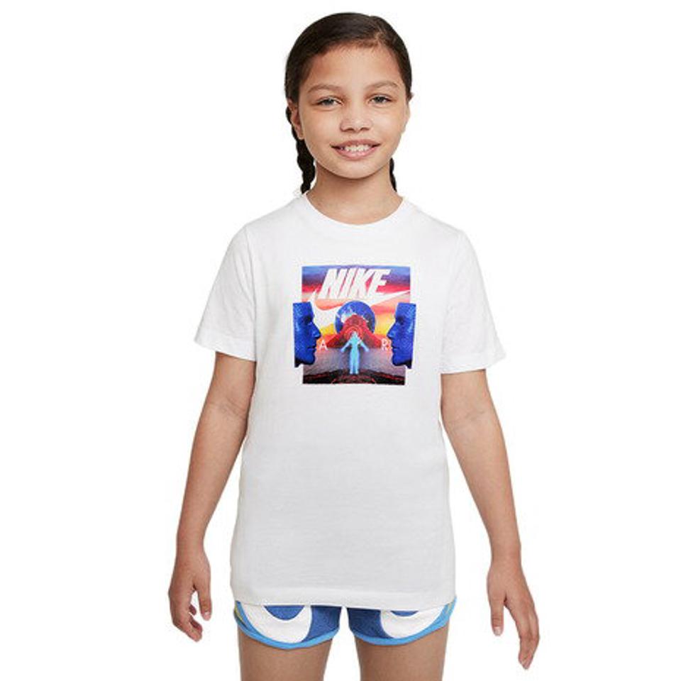 【9/5 24h限定エントリー＆対象4店舗買い回りで最大P10倍！】ナイキ（NIKE） ジュニア YTH NSW NIKE AIR フォト 半袖Tシャツ DQ3865-100 （キッズ）