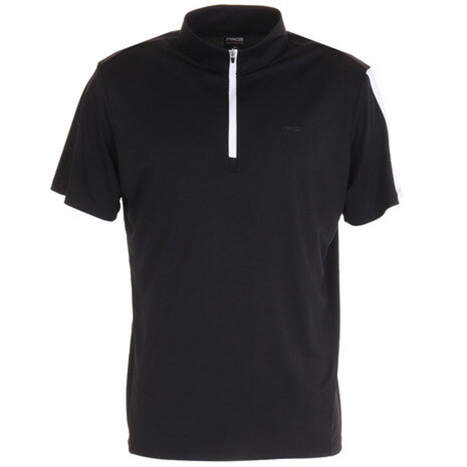 パフォーマンスギア(PG)(メンズ)ゴルフ ポロシャツ ハーフジップポロシャツ 403PG21EG0003-BLK