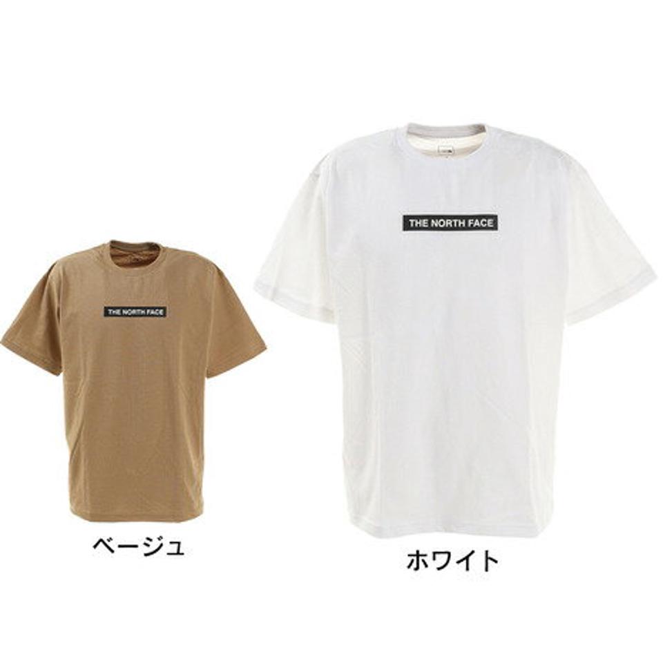 ノースフェイス（THE NORTH FACE）ショートスリーブボックスロゴティー ホワイト NT321001X 半袖Tシャツ トップス カジュアル クルーネック(メンズ)