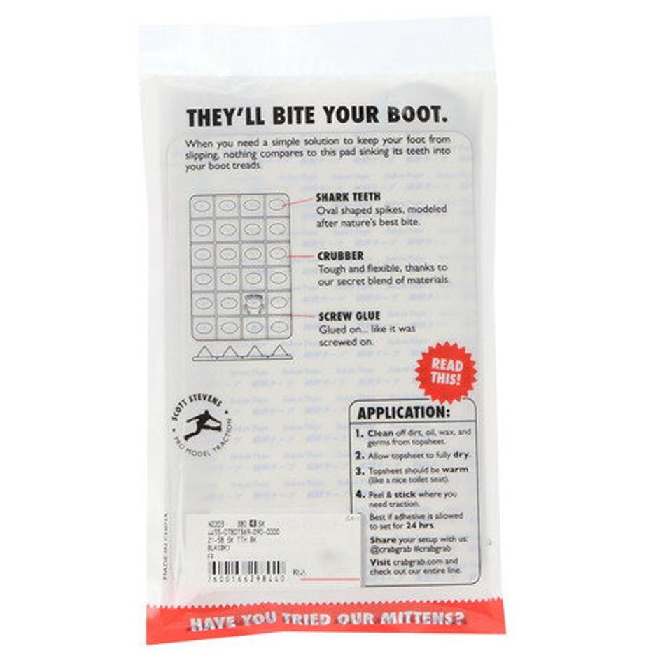 クラブグラブ(CRABGRAB) shark teeth 21-58 SK TTH BK (メンズ、レディース、キッズ)