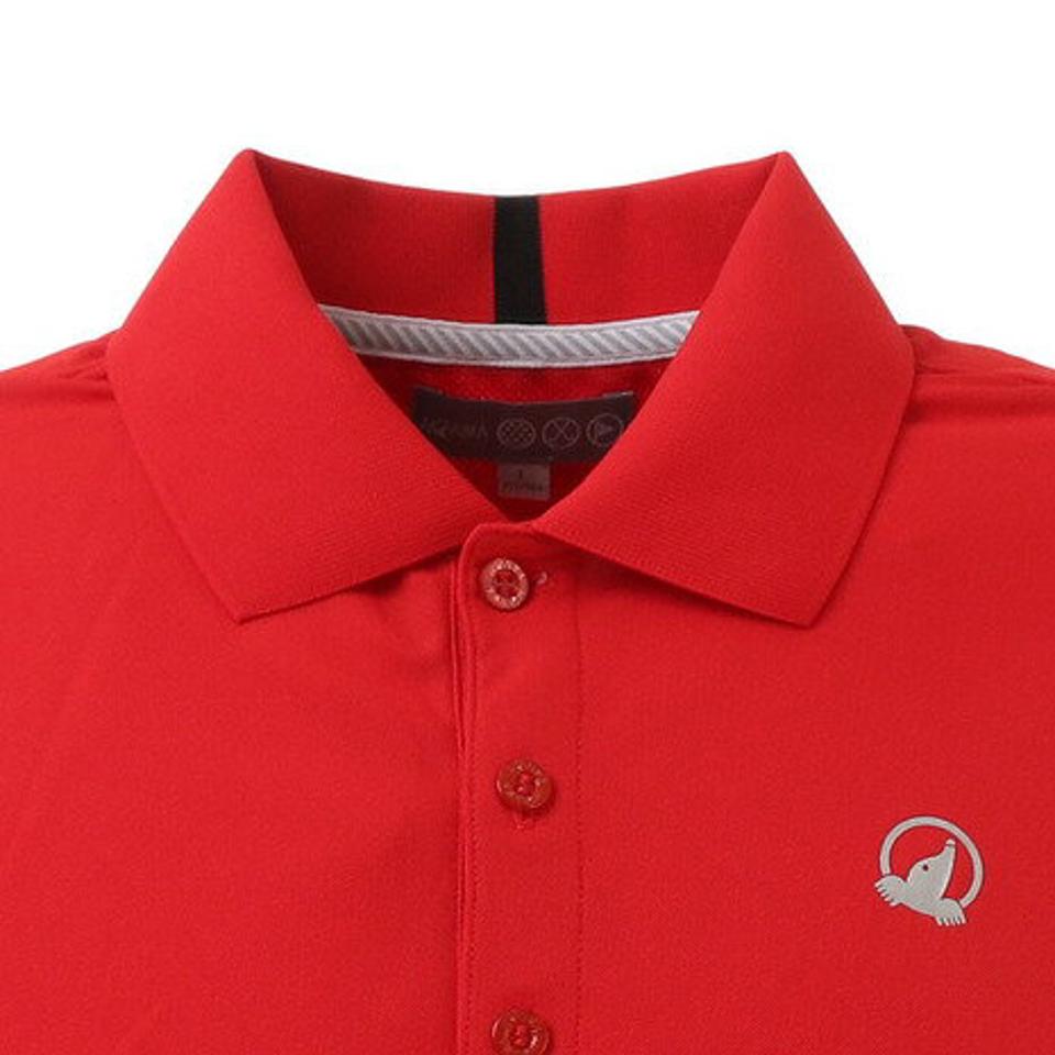 【10/26 10:00〜10/28 23:59迄 エントリー&対象3店舗買い回りで最大P10倍!】本間ゴルフ(HONMA) ゴルフウェア 半袖シャツ 031733117RD (メンズ)