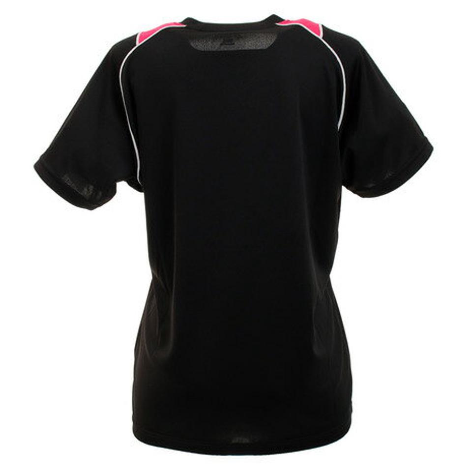 アシックス(ASICS) プラクティスシャツ ハーフスリーブ XW6418.9001 バレーボールウェア スポーツウェア (レディース)