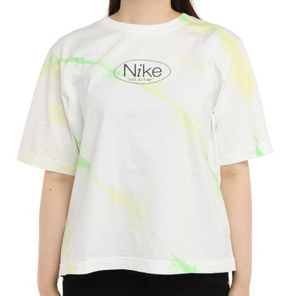 ナイキ（NIKE） ウィメンズ NSW ボクシー オプチミズム ショートスリーブTシャツ DQ3142-100 （レディース）