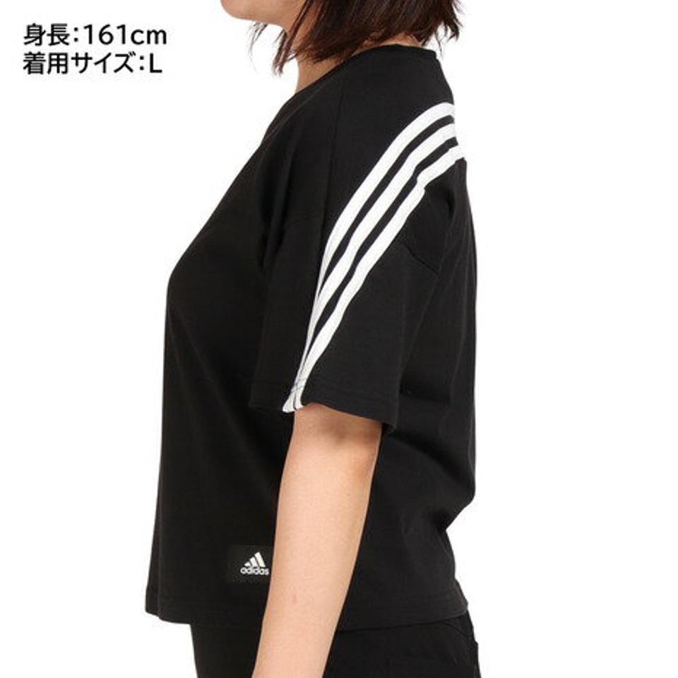 アディダス（adidas） スポーツウェア フューチャー アイコン スリーストライプス 半袖Tシャツ M1090-HE0308 （レディース）