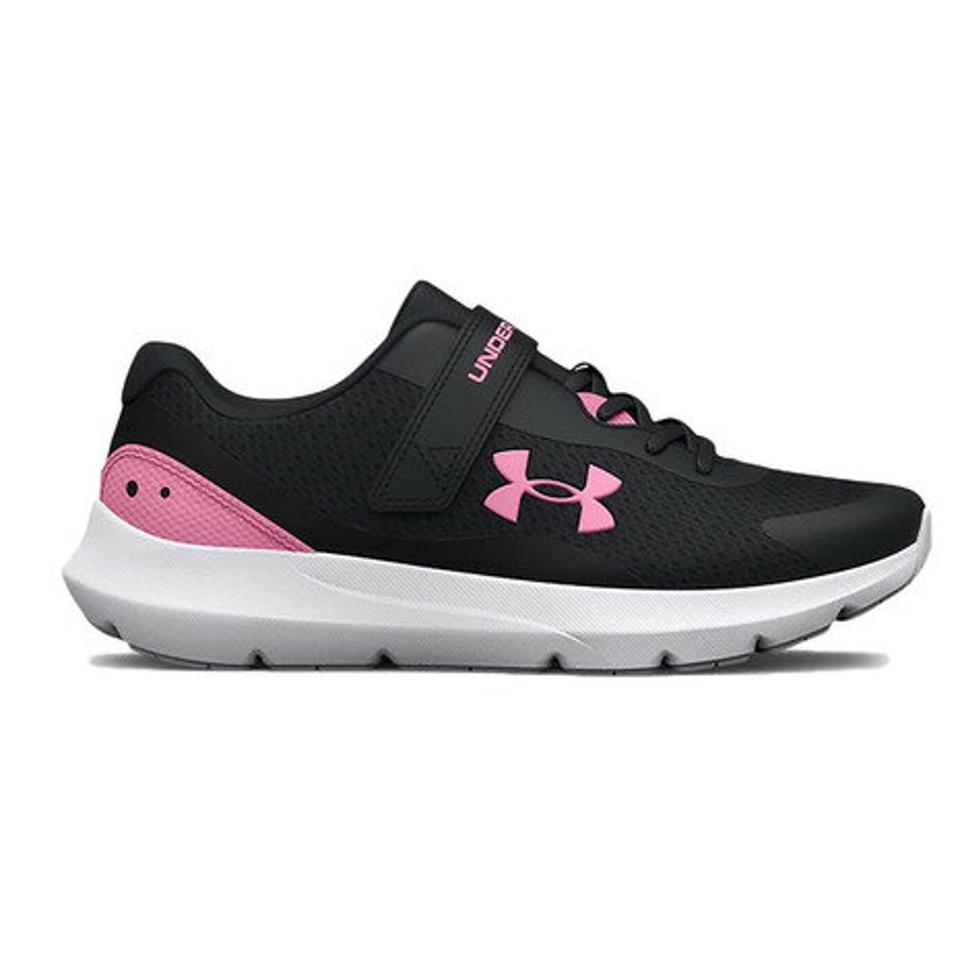 アンダーアーマー（UNDER ARMOUR）（キッズ）ジュニア スニーカー 黒 サージ3 AC ブラック 3025014 001 ランニングシューズ