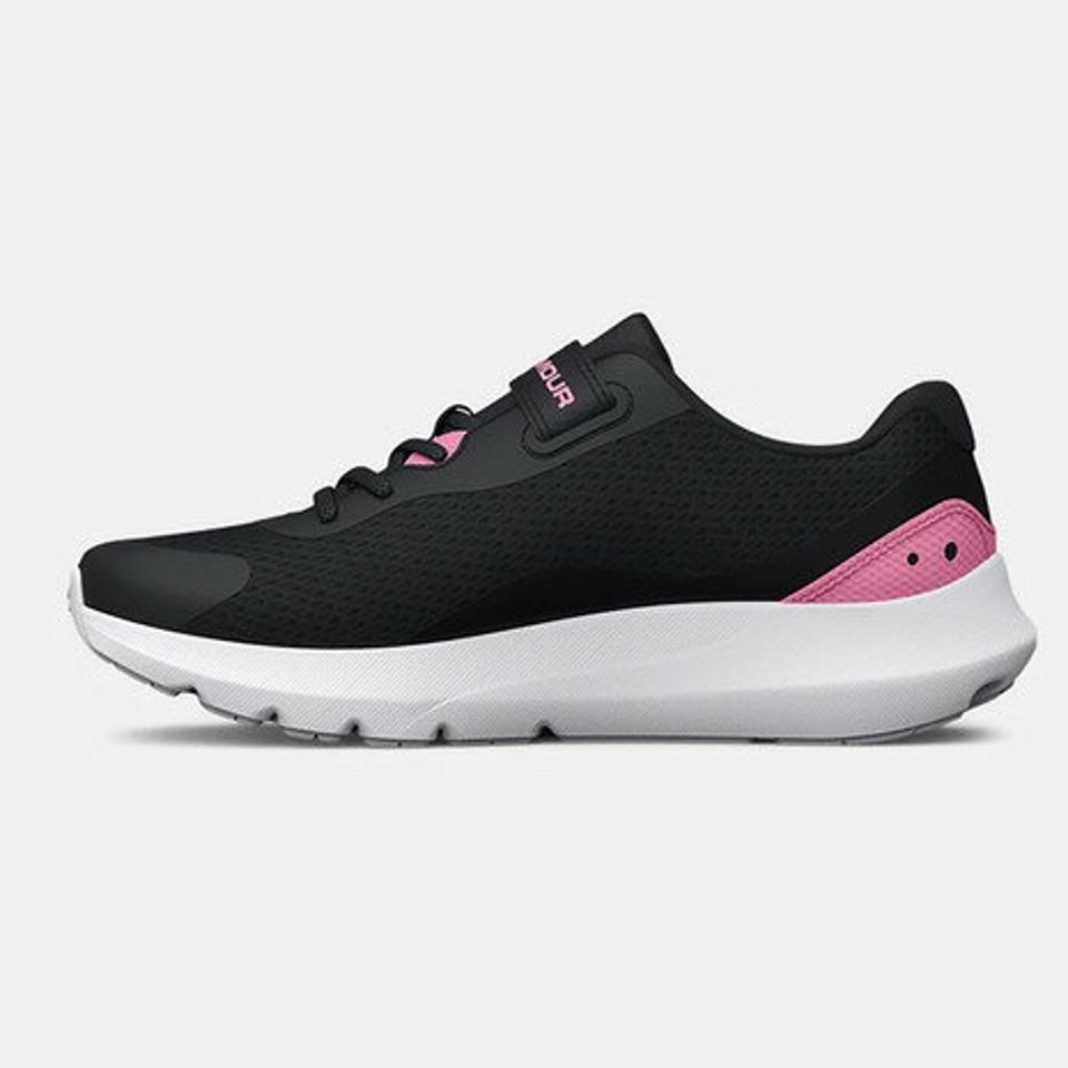 アンダーアーマー（UNDER ARMOUR）（キッズ）ジュニア スニーカー 黒 サージ3 AC ブラック 3025014 001 ランニングシューズ