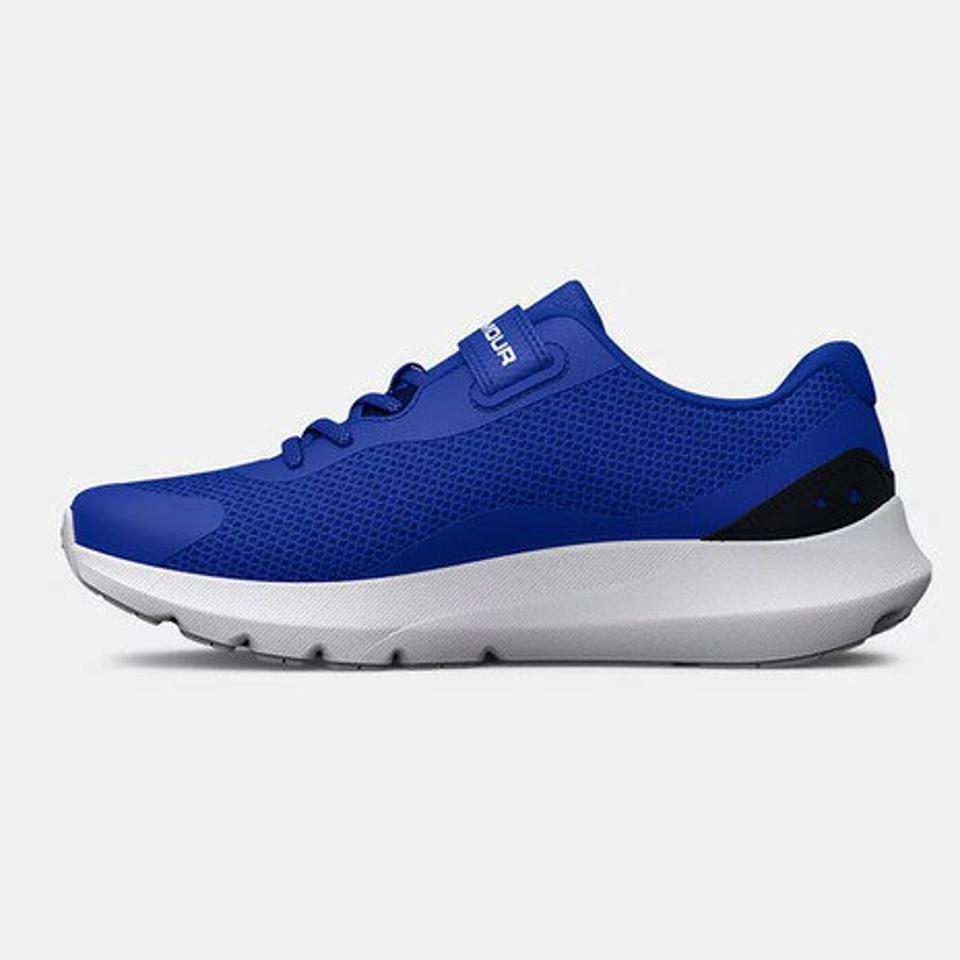 アンダーアーマー（UNDER ARMOUR）（キッズ）ジュニア スニーカー 青 サージ3 AC ブルー 3024990 400 ランニングシューズ
