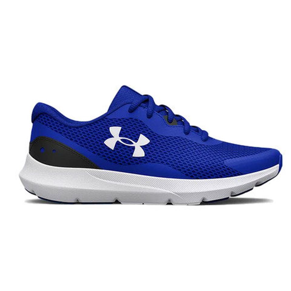 【6/5 24h限定 エントリー＆対象4店舗買い回りで最大P10倍！】アンダーアーマー（UNDER ARMOUR）（キッズ）ジュニア スニーカー 青 サージ3 SURGE ブルー 3024989 400 ランニングシューズ