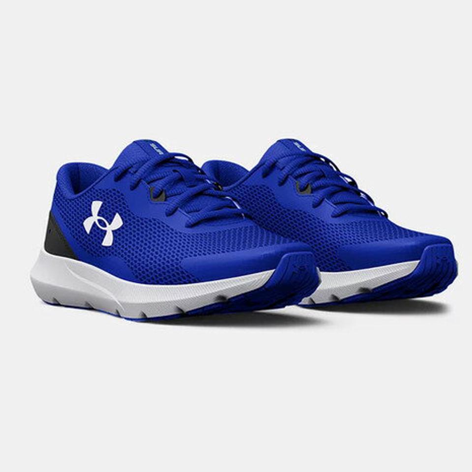 【6/5 24h限定 エントリー＆対象4店舗買い回りで最大P10倍！】アンダーアーマー（UNDER ARMOUR）（キッズ）ジュニア スニーカー 青 サージ3 SURGE ブルー 3024989 400 ランニングシューズ