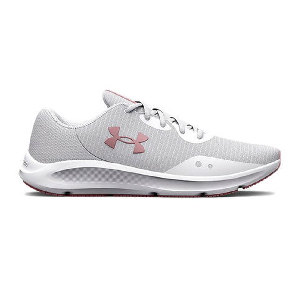 アンダーアーマー（UNDER ARMOUR）（レディース）チャージド パスート3 テック ホワイト 3025430 101 ランニングシューズ ジョギング スニーカー トレーニング