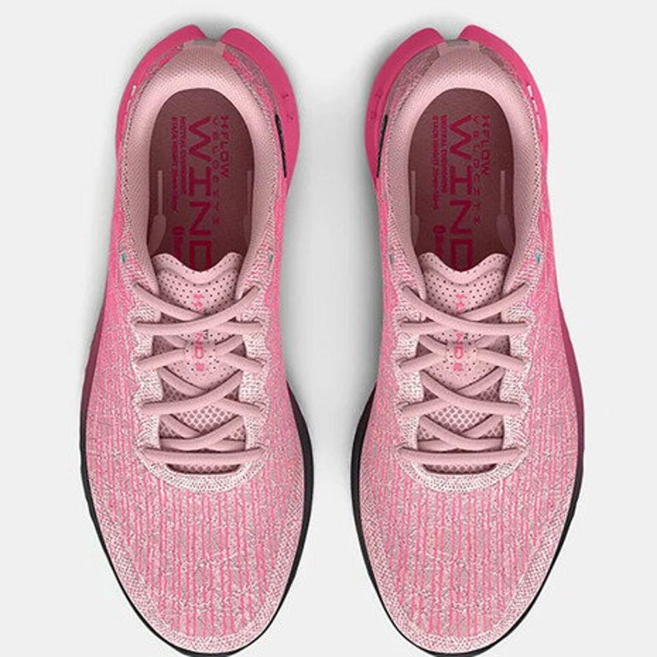 アンダーアーマー（UNDER ARMOUR）（レディース）ランニングシューズ フロー ベロシティ ウインド 2 ピンク 3024911 601 スニーカー トレーニング 軽量