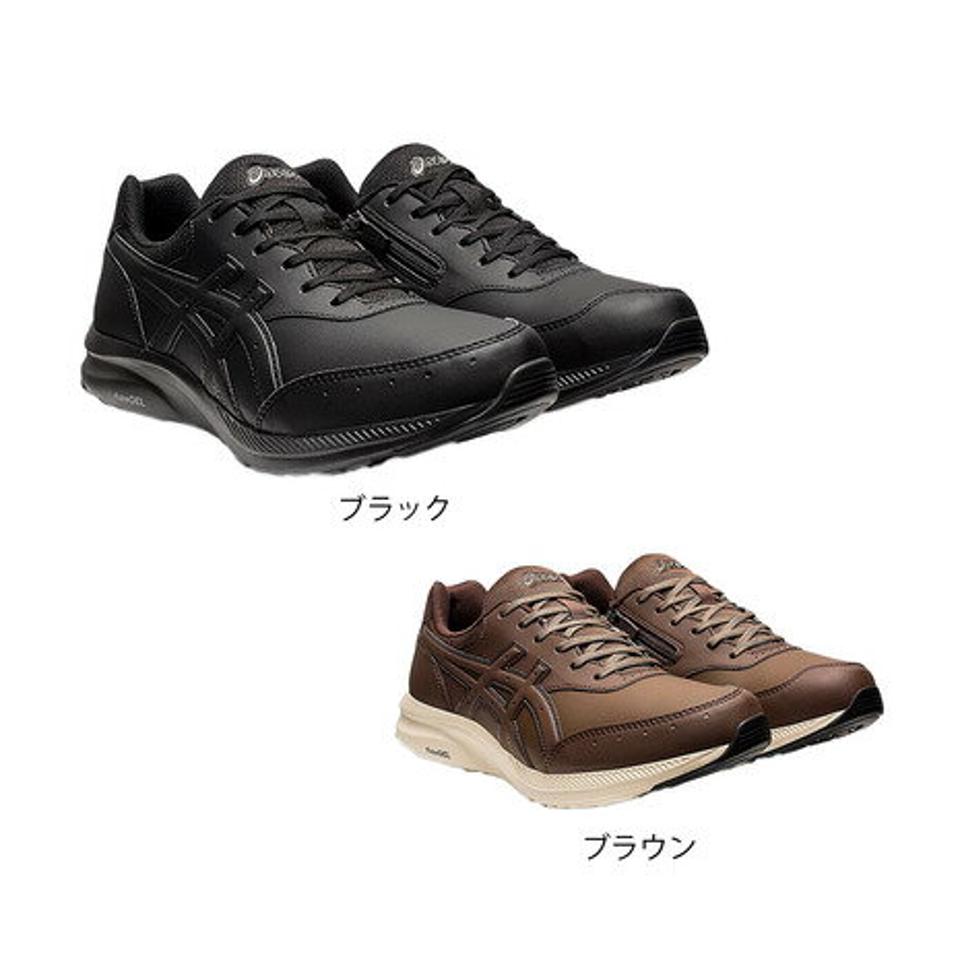 アシックス（ASICS）（メンズ）GEL-FUNWALKER M041 ゲル ファンウォーカー コーヒー ブラウン 1291A041.200 スニーカー ウォーキングシューズ ファスナー 幅広