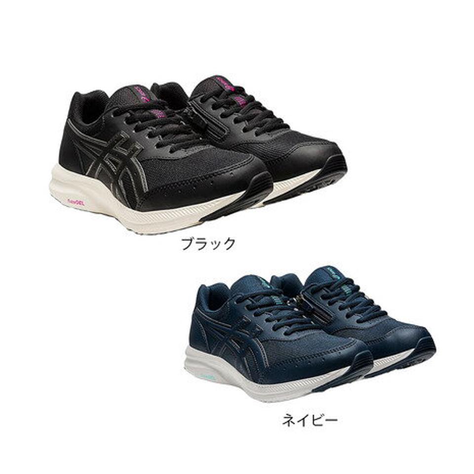 アシックス（ASICS）レディース スニーカー ゲル ファンウォーカー GEL-FUNWALKER W054 ブラック ネイビー 1292A054 （レディース）
