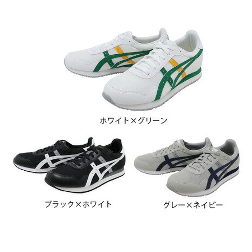 アシックス（ASICS）（メンズ）TIGER RUNNER タイガー ランナー ブラック ホワイト 黒 白 1201A267.003 スニーカー スポーツシューズ カジュアル 通勤 通学