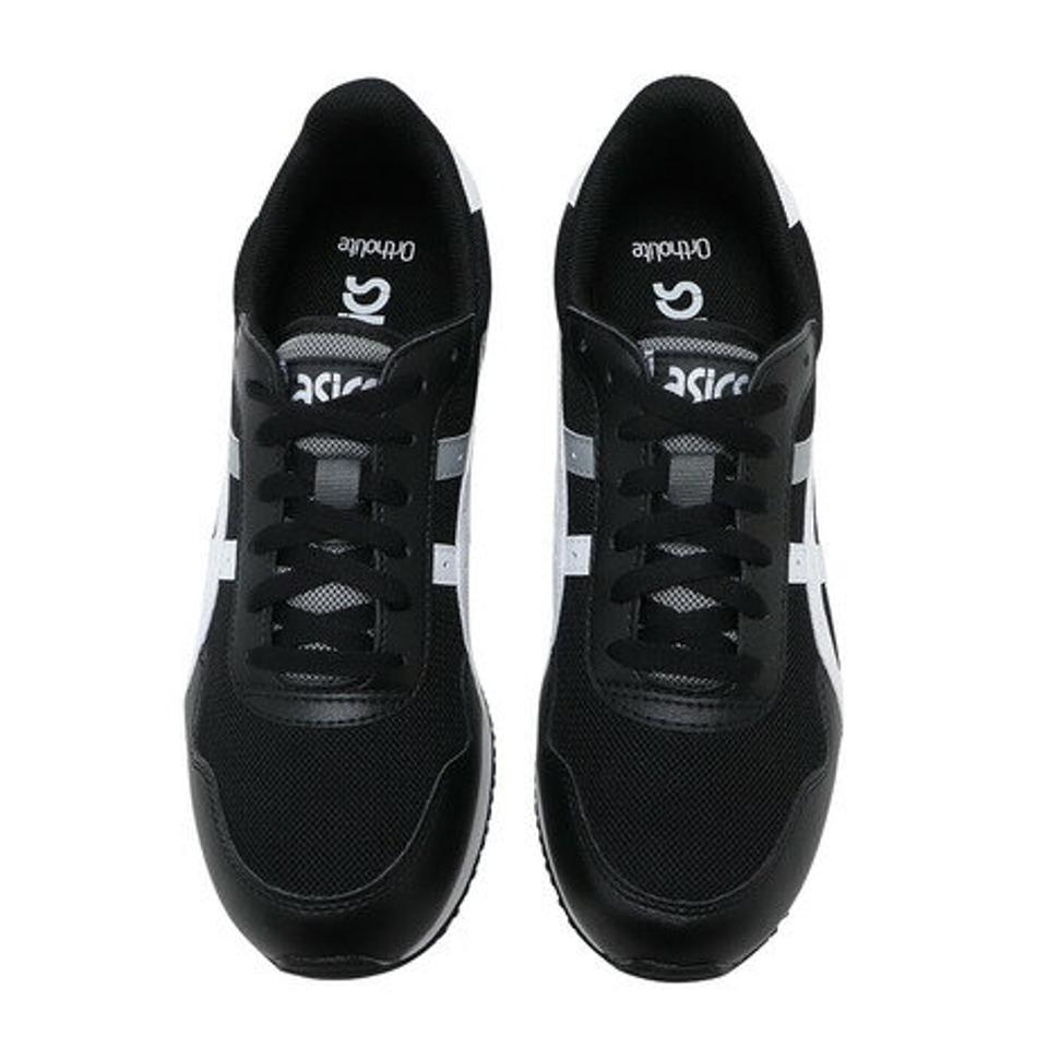 アシックス（ASICS）（メンズ）TIGER RUNNER タイガー ランナー ブラック ホワイト 黒 白 1201A267.003 スニーカー スポーツシューズ カジュアル 通勤 通学