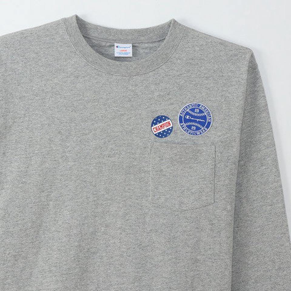 チャンピオン-ヘリテイジ（CHAMPION-HERITAGE）（メンズ）ロングスリーブTシャツ C3-W412 070