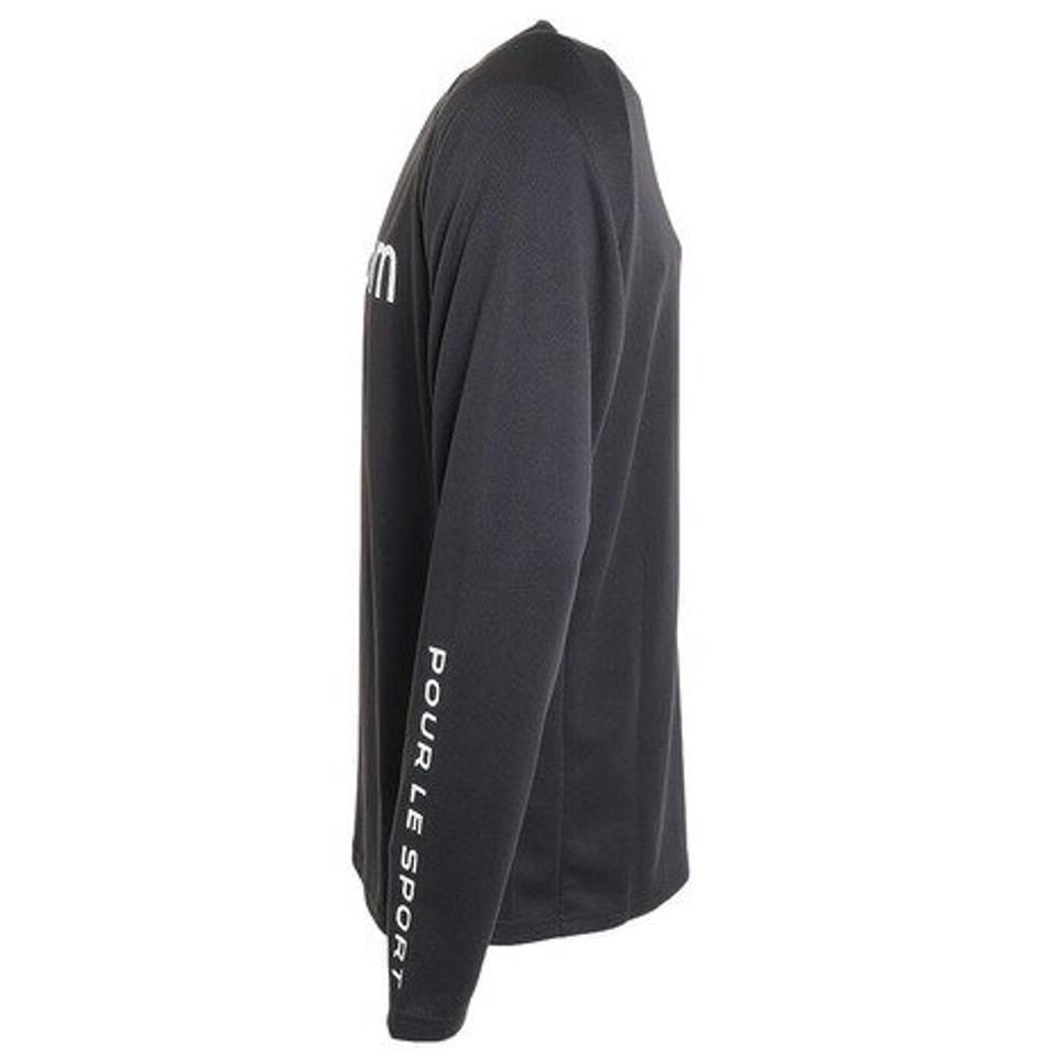 【10%OFFクーポン 12/16まで】ジローム(GIRAUDM)(メンズ)サッカー フットサルウェア ロングスリーブ カラープラシャツ 741GM1UK7658 BLK