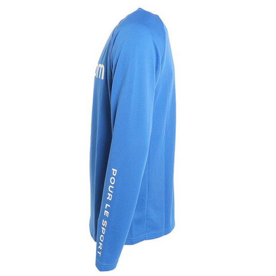 【10%OFFクーポン 11/10まで】ジローム(GIRAUDM) サッカー フットサルウェア ロングスリーブ カラープラシャツ 741GM1UK7658 BLU (メンズ)