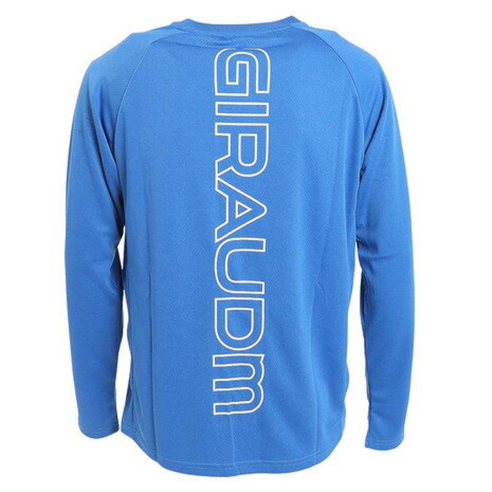 【10%OFFクーポン 11/10まで】ジローム(GIRAUDM) サッカー フットサルウェア ロングスリーブ カラープラシャツ 741GM1UK7658 BLU (メンズ)