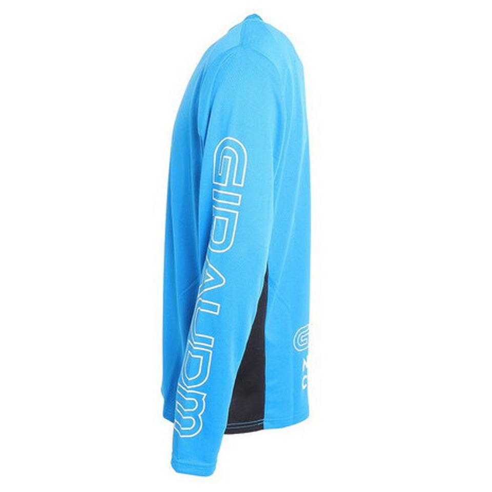 【10%OFFクーポン 11/10まで】ジローム(GIRAUDM) サッカー フットサルウェア ロングスリーブ プラシャツ 741GM1UK7657 LBLU (メンズ)