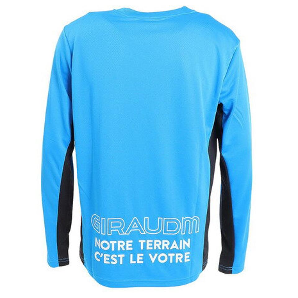 【10%OFFクーポン 11/10まで】ジローム(GIRAUDM) サッカー フットサルウェア ロングスリーブ プラシャツ 741GM1UK7657 LBLU (メンズ)