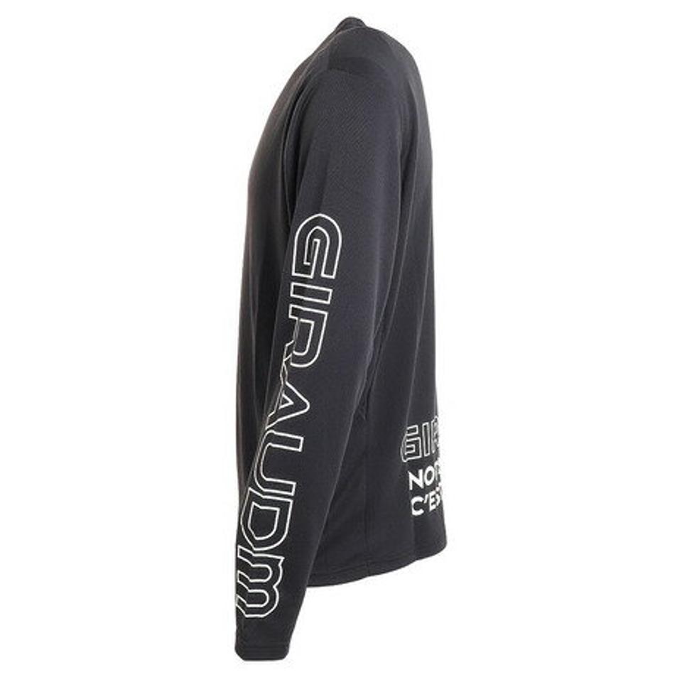 【10%OFFクーポン 12/16まで】ジローム(GIRAUDM)(メンズ)サッカー フットサルウェア ロングスリーブ プラシャツ 741GM1UK7657 BLK