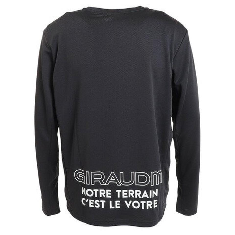 【10%OFFクーポン 12/16まで】ジローム(GIRAUDM)(メンズ)サッカー フットサルウェア ロングスリーブ プラシャツ 741GM1UK7657 BLK