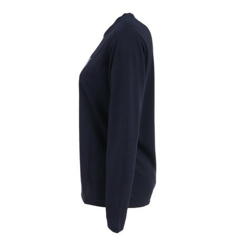 プリンス(PRINCE)(レディース)テニスウェア レディース ロングスリーブシャツ WF2089 127 NVY 長袖 吸汗速乾 UVケア