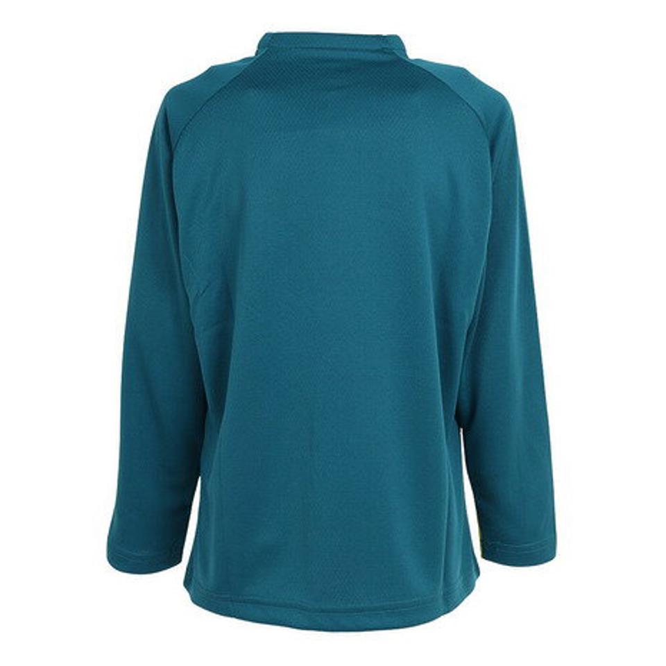 デュアリグ(DUARIG) サッカーウェア ジュニア ドライプラス 長袖ハーフジッププラクティスシャツ 742D1UK7687 DGRN (キッズ)