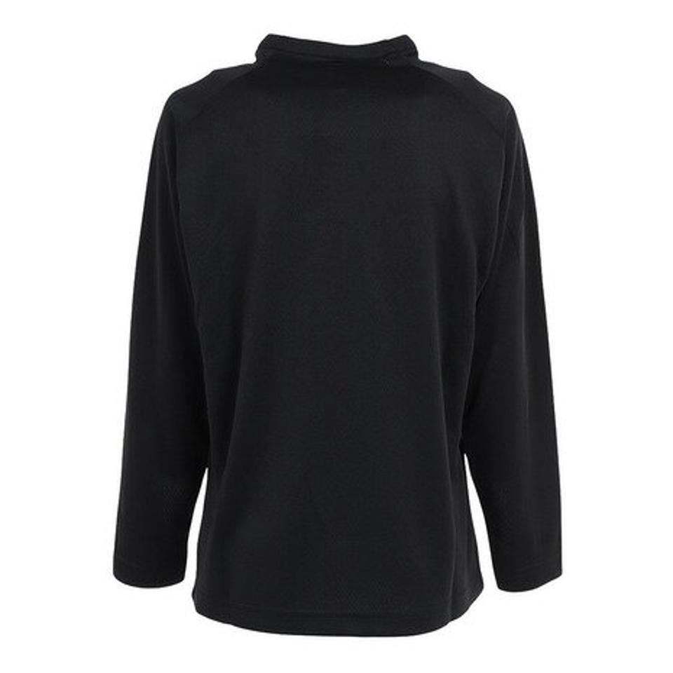デュアリグ(DUARIG)(キッズ)サッカーウェア ジュニア ドライプラス 長袖ハーフジッププラクティスシャツ 742D1UK7687 BLK