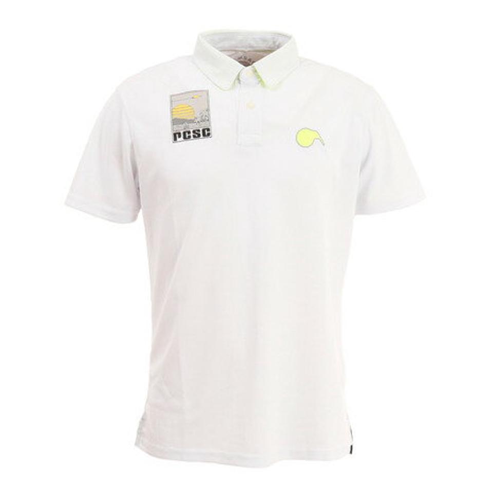 キウイアンドコー(KIWI&CO.)(メンズ)ゴルフウェア 吸汗 速乾 UVカット 高通気 Round Collar 半袖 ポロシャツ KIWI5SP03M221-C001