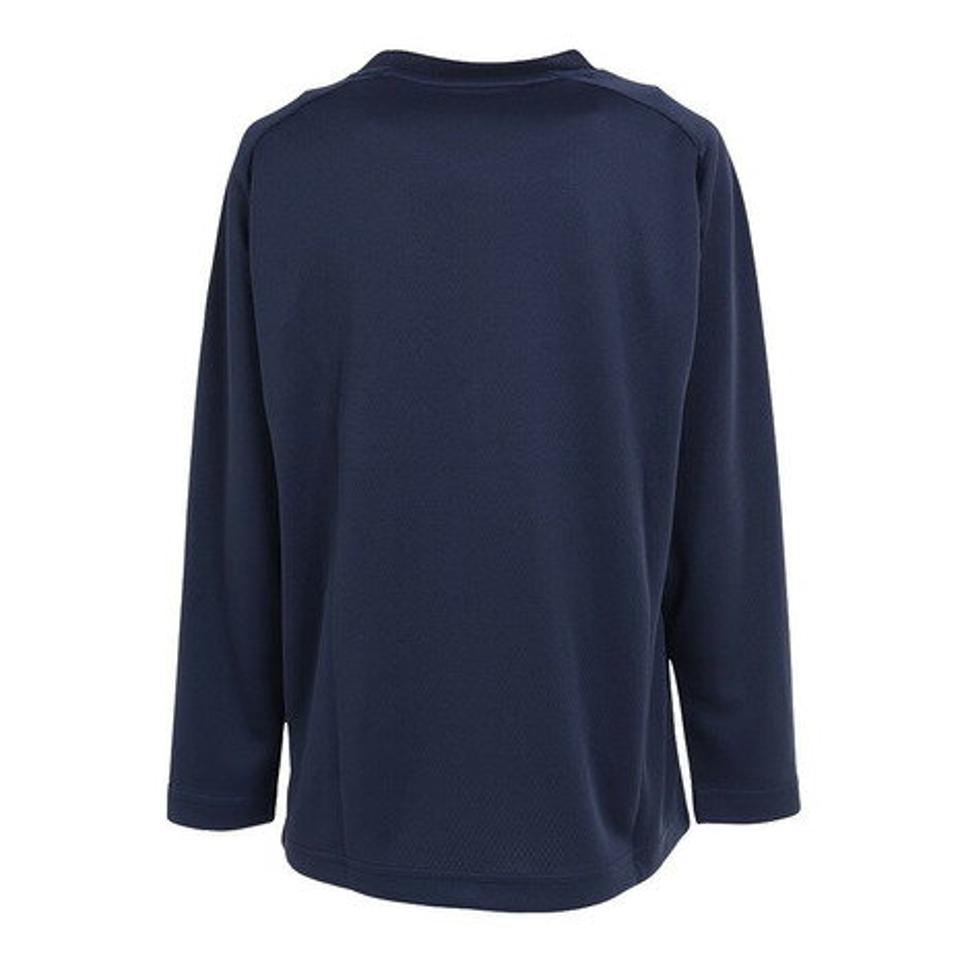 デュアリグ(DUARIG)(キッズ)サッカーウェア ジュニア ドライプラス 長袖プラクティスシャツ 742D1UK7686 NVY