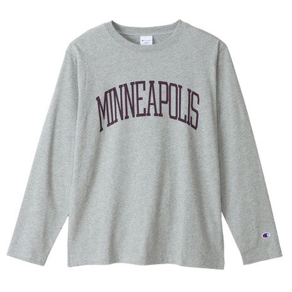 チャンピオン-ヘリテイジ（CHAMPION-HERITAGE）（メンズ）ロングスリーブTシャツ C3-W408 076