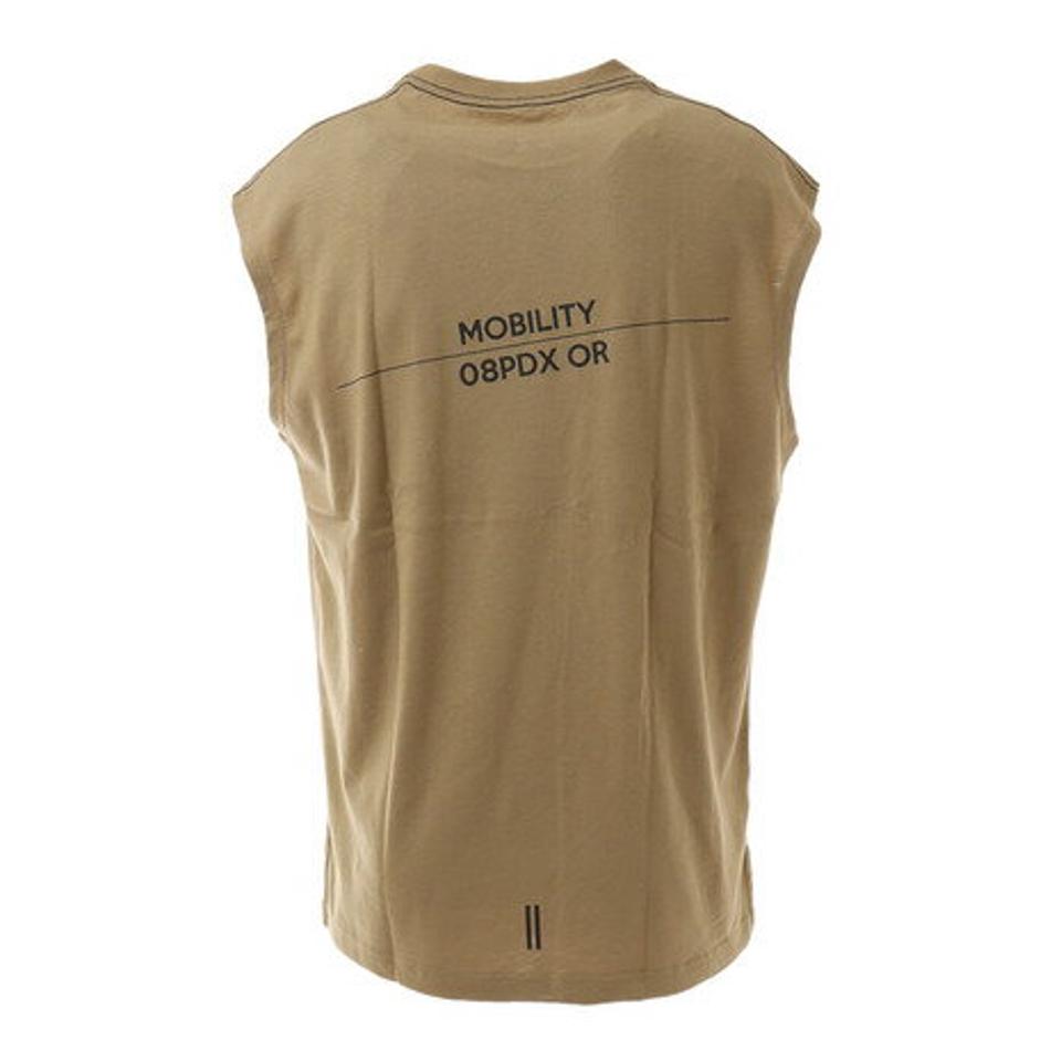 ライズ(RYZ)(メンズ)STAMPED ノースリーブシャツ 869R1EG6244 BEG