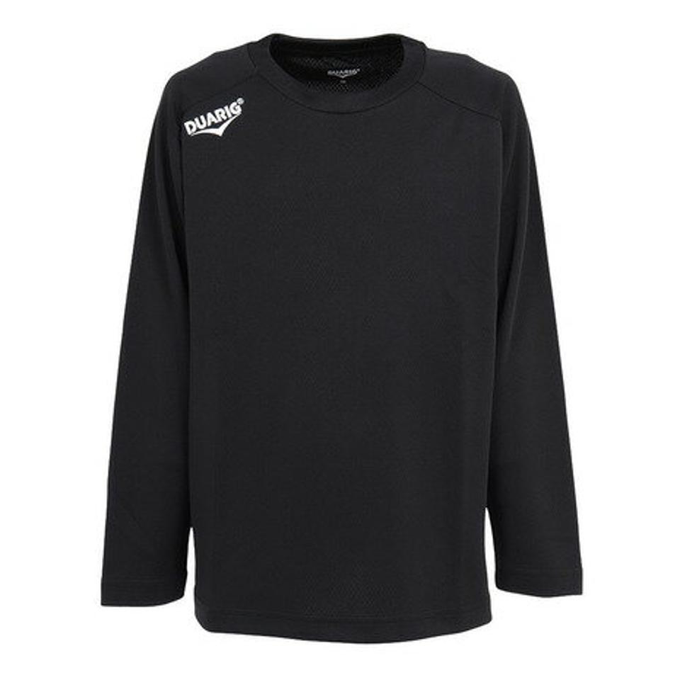 デュアリグ(DUARIG) サッカーウェア ジュニア ドライプラス 長袖プラクティスシャツ 742D1UK7686 BLK (キッズ)